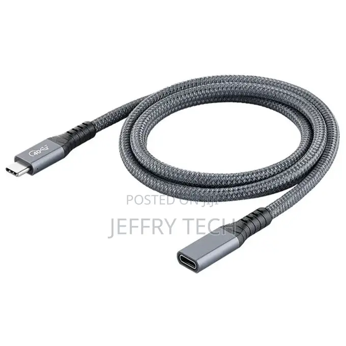 Extension Cord USB4.0 Type-C Male to Female Data Transfer Ex