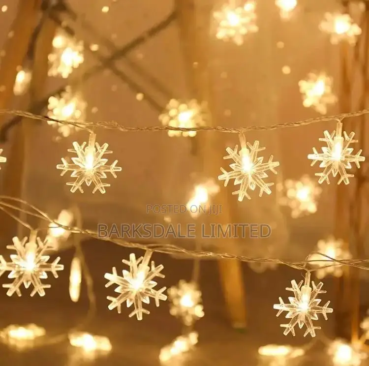 Christmas Lights 3M Snowflake String LED Fairy 240v Xmas