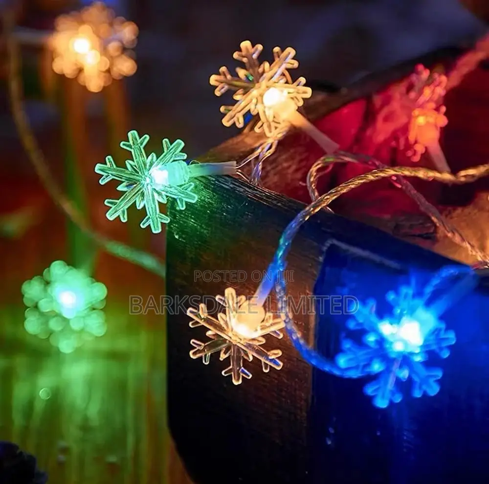 LED Fairy Snowflake String Christmas Lights 3M 240v Xmas