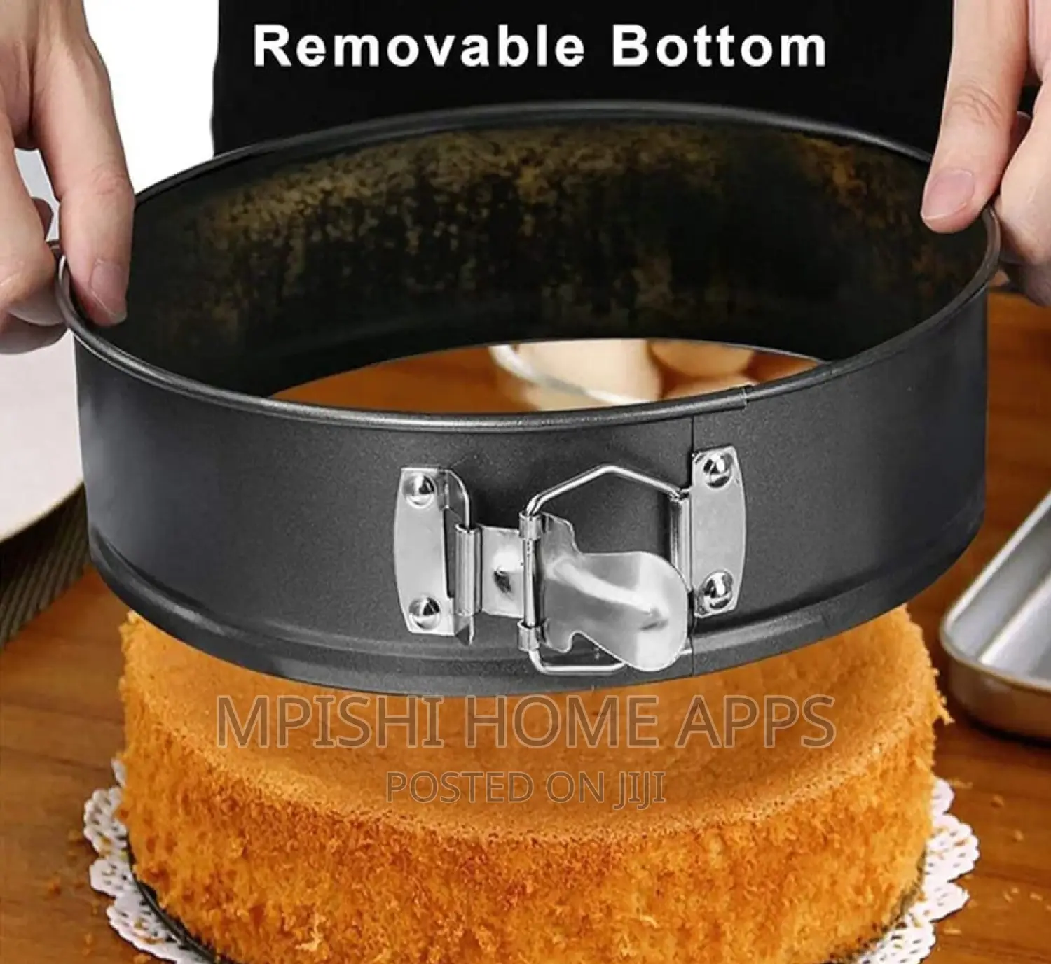Nonstick 3pcs Cake Mould/Baking Tins Size 24cm/22cm/20cm