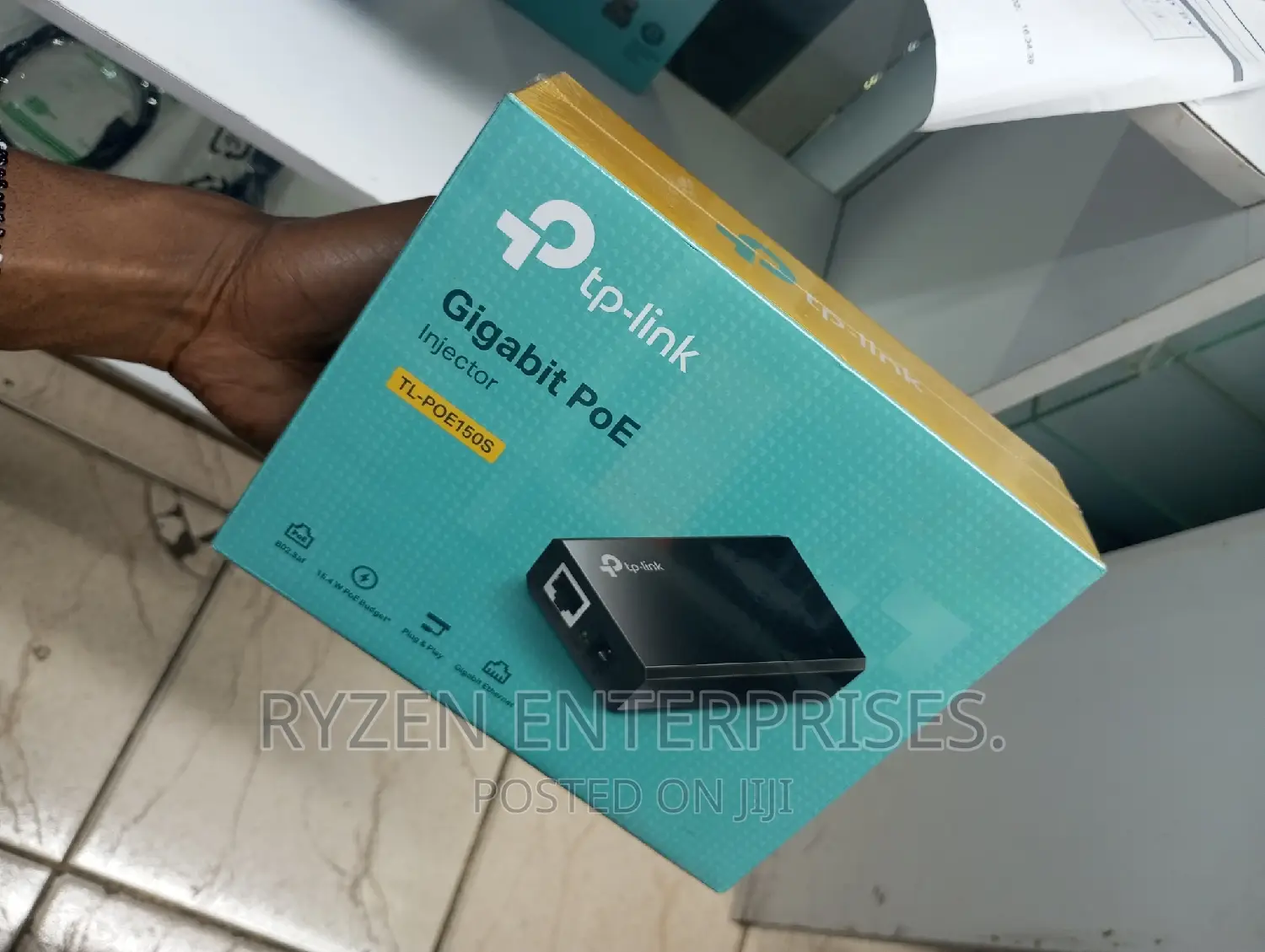 Tp-link Gigabit Poe Injector/ Tl-poe150s Injector