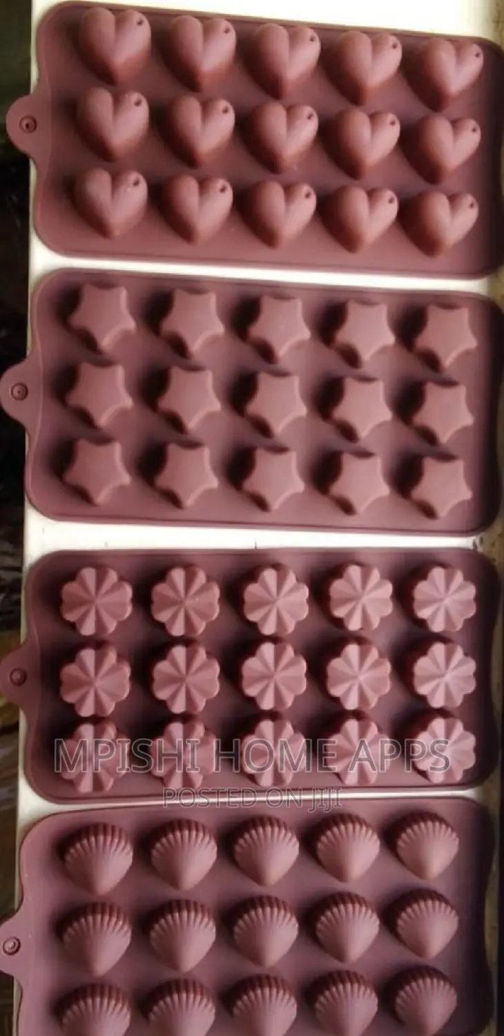 15 Slot Chocolate, Candy, Ice Cream,Ice Cubes Siliconemoulds