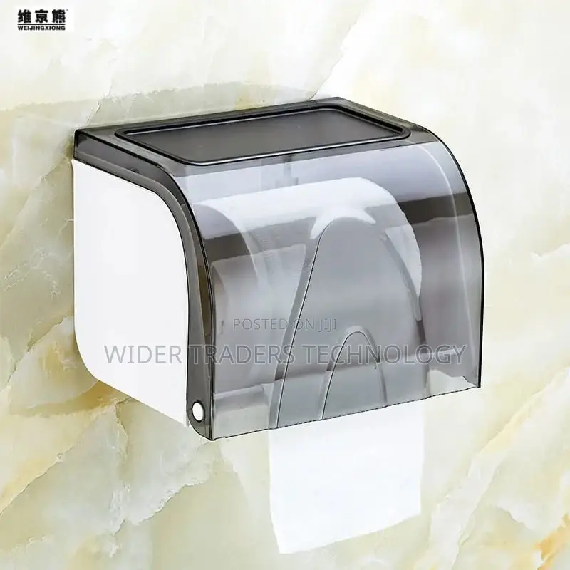 Wall Mounted Tissue Box Transparent Tissue Holder