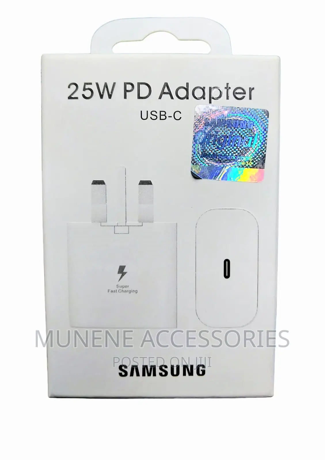 Samsung 25W USB Type C SUPER Fast Charging Wall ADAPTER