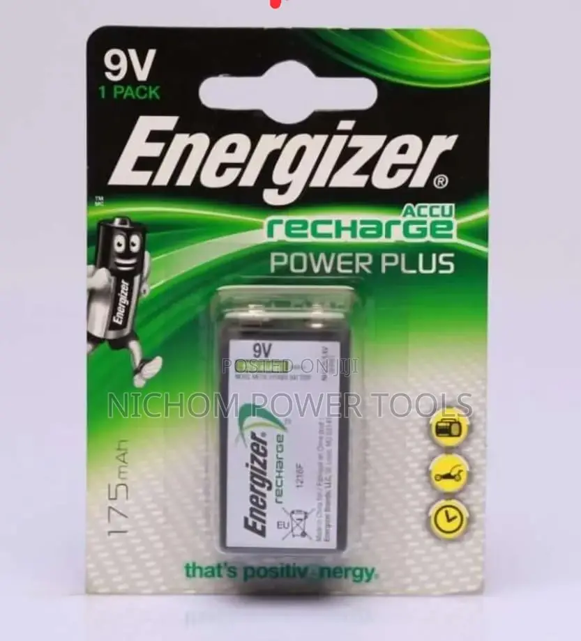 Energizer 9v Rechargeable Battery