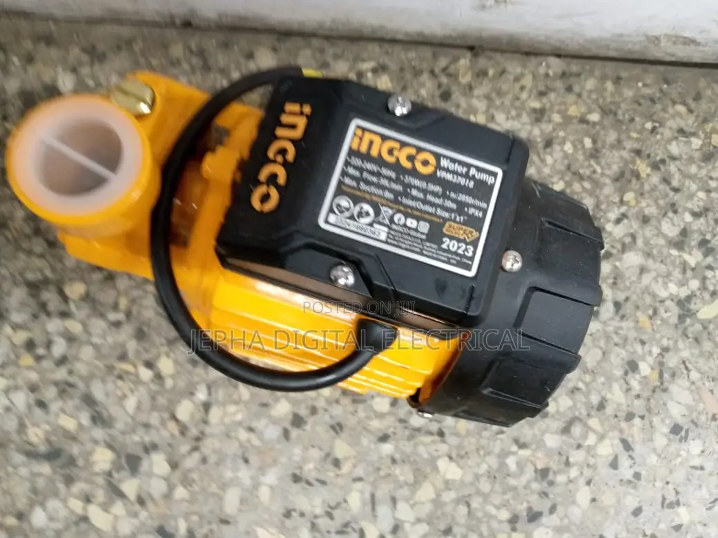 Ingco Water Pump 0.5 Hp New