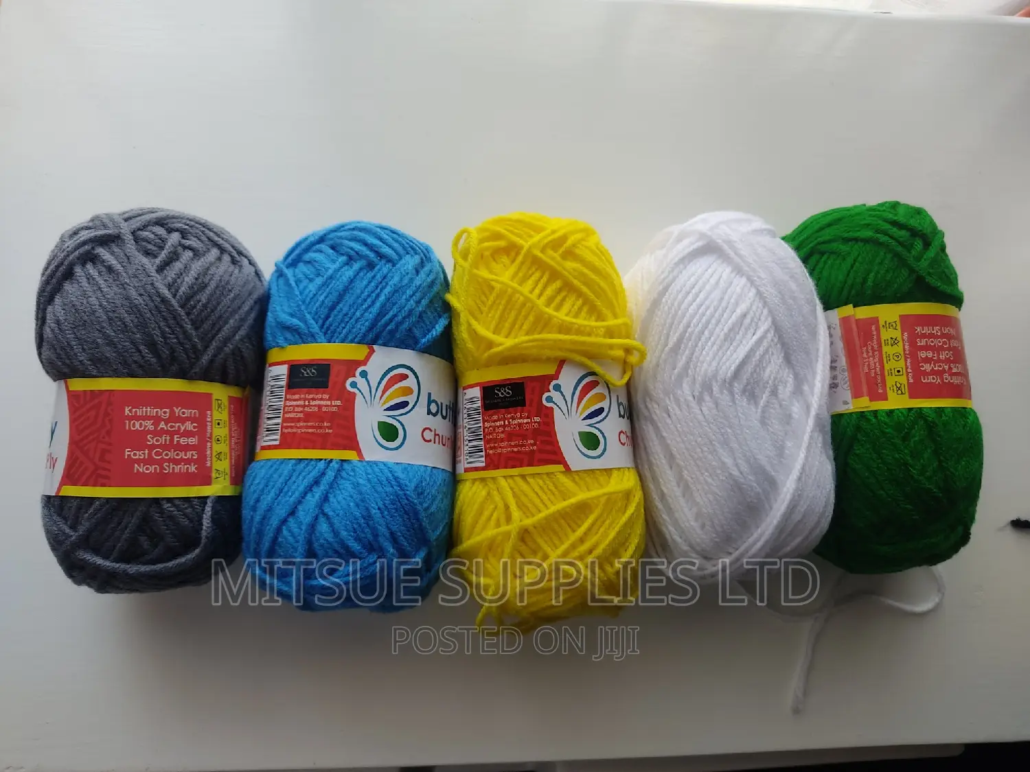 Bright Colour Acrylic Mixed Chunky Yarns for Art