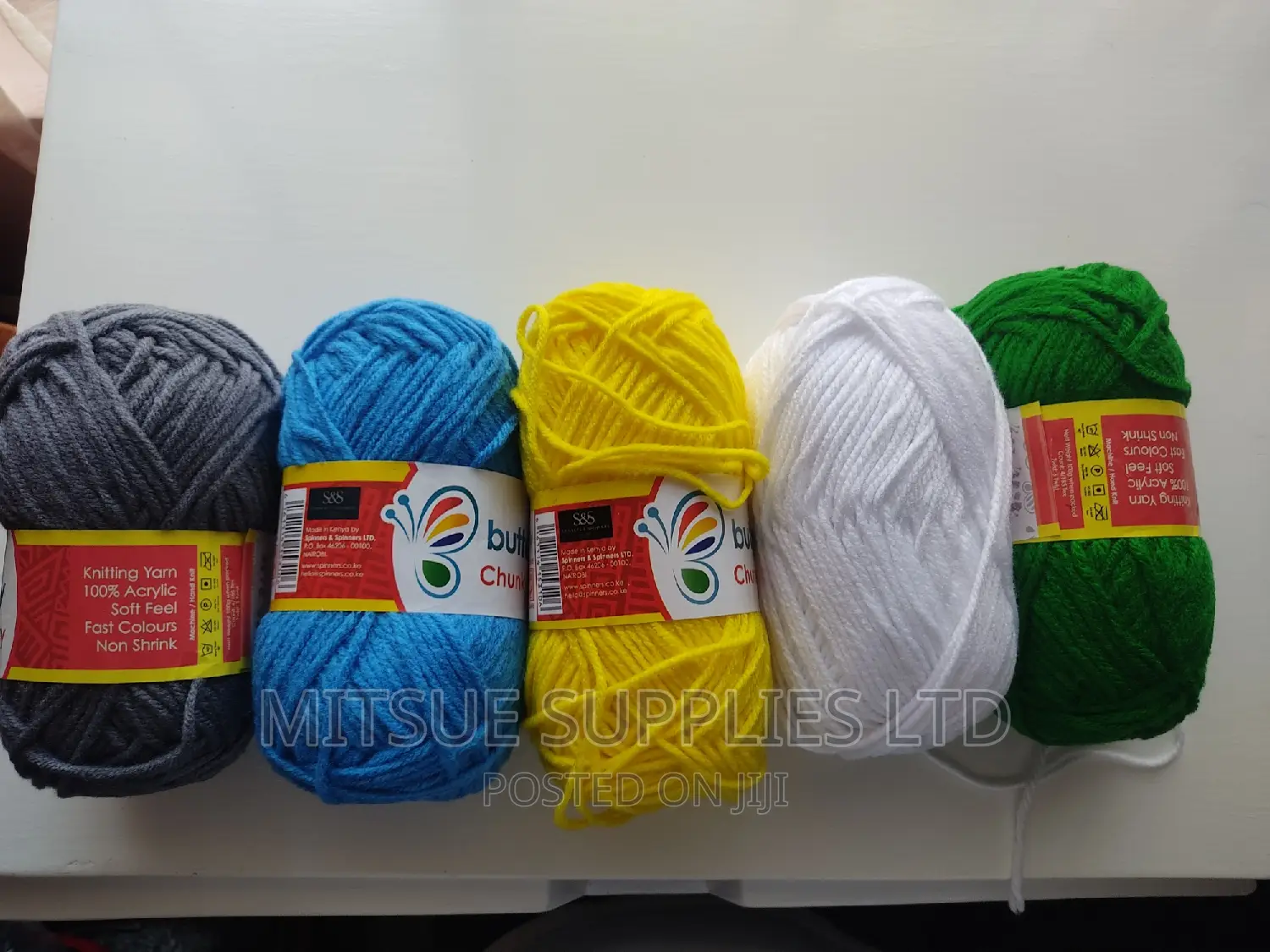 Bright Colour Acrylic Mixed Chunky Yarns for Art