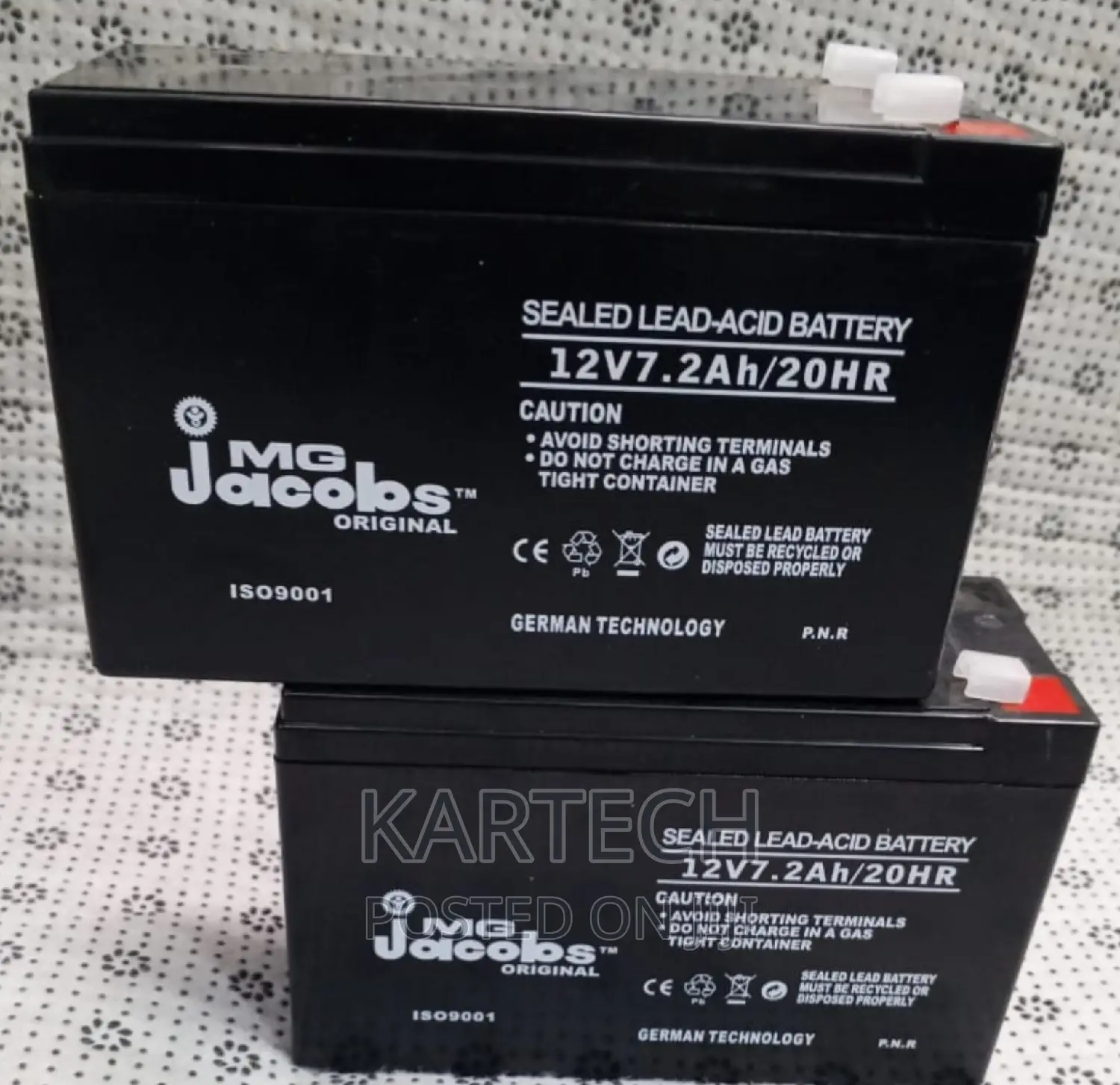MG Jacobs 12V UPS 24ah)24hr