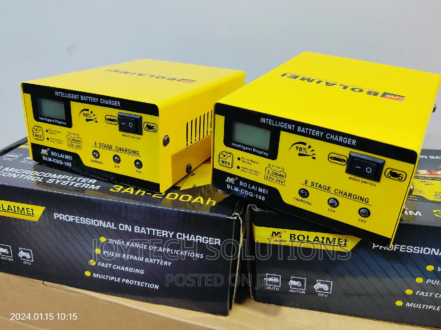 Battery Charger. Intelligent Charging Mode I5 Amp