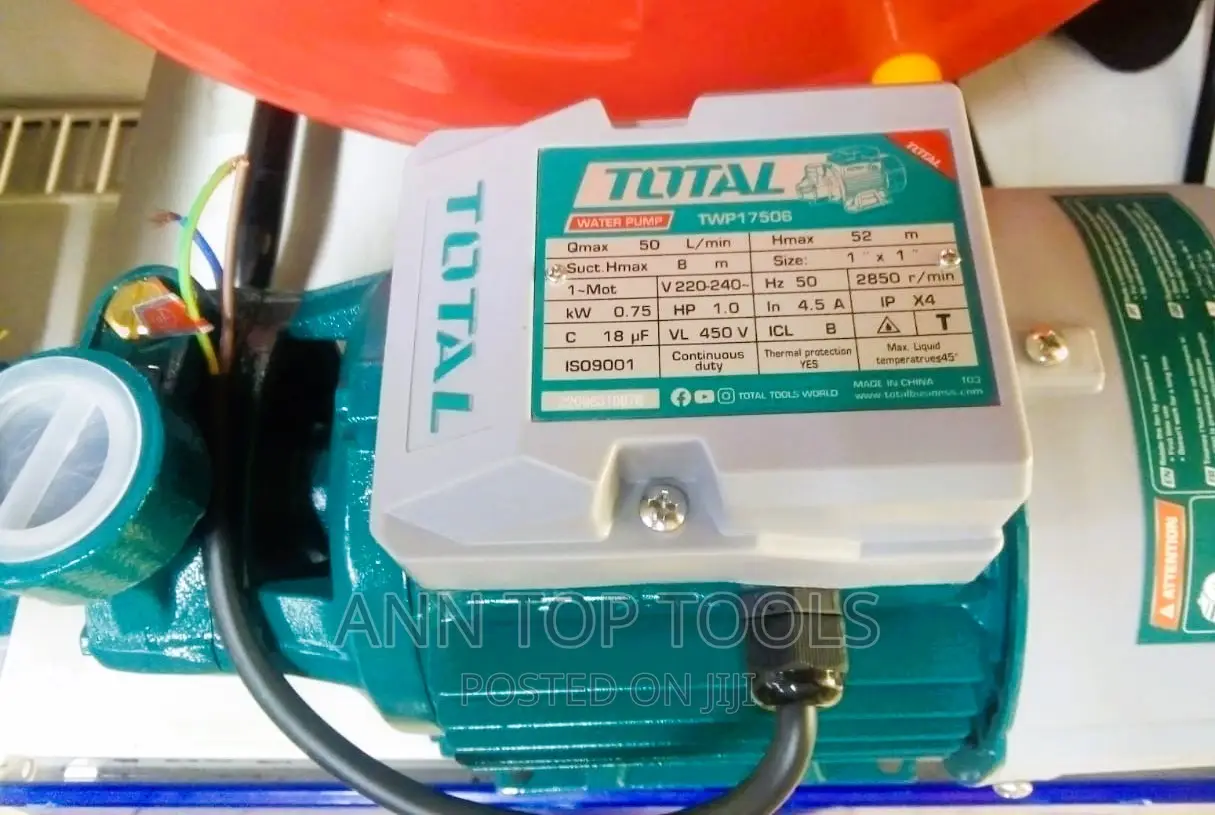 Total 1hp Booster Pump
