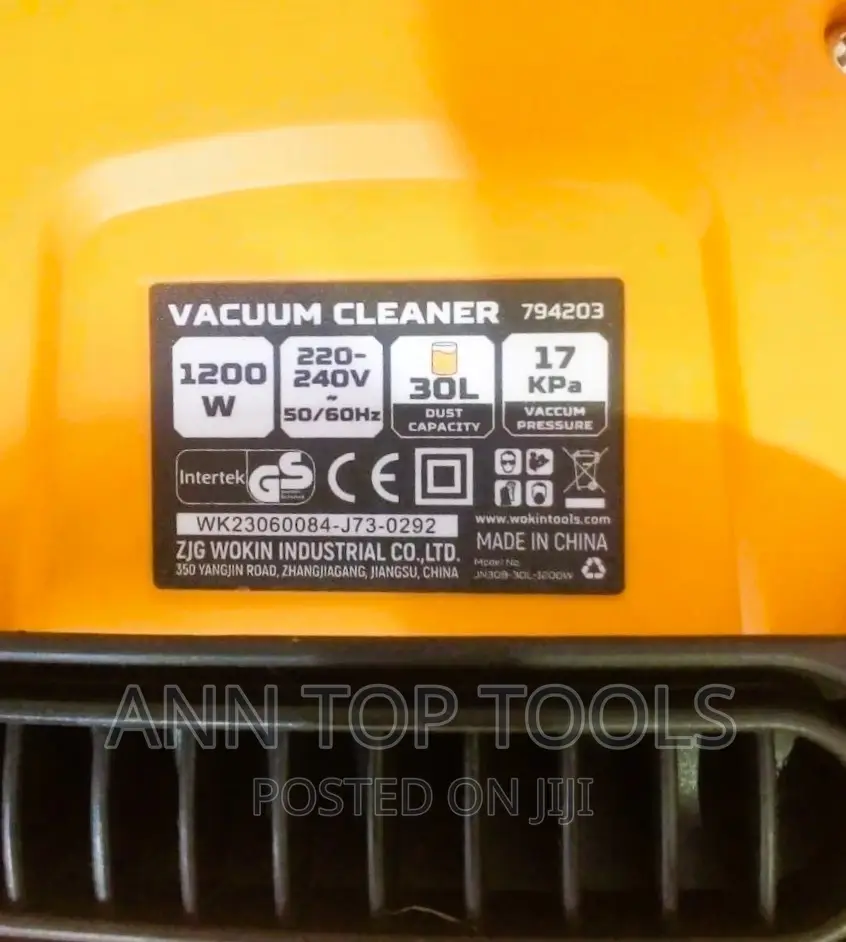 Wokin 30L Industrial Vacuum Cleaner
