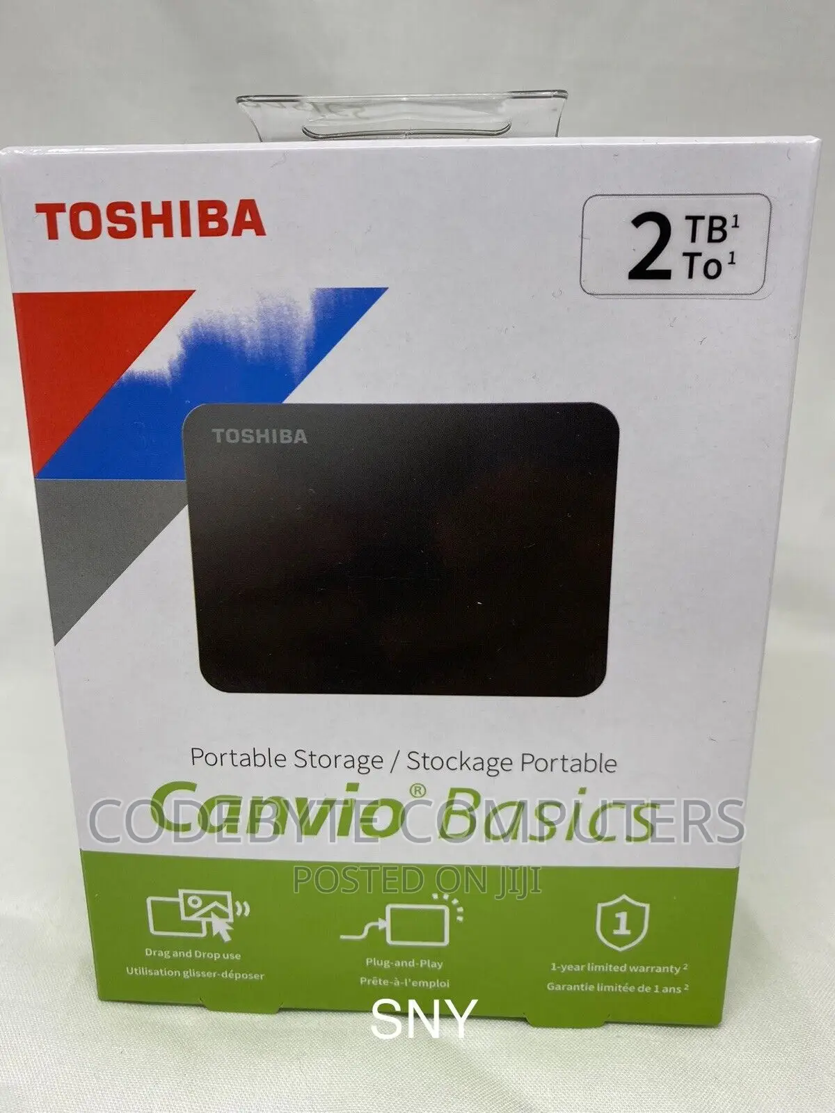 2tb Portable External HDD Toshiba