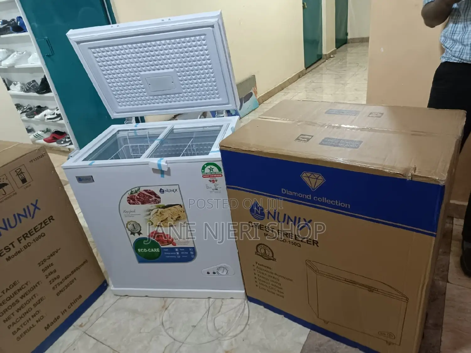 Nunix 150 Liters Freezer