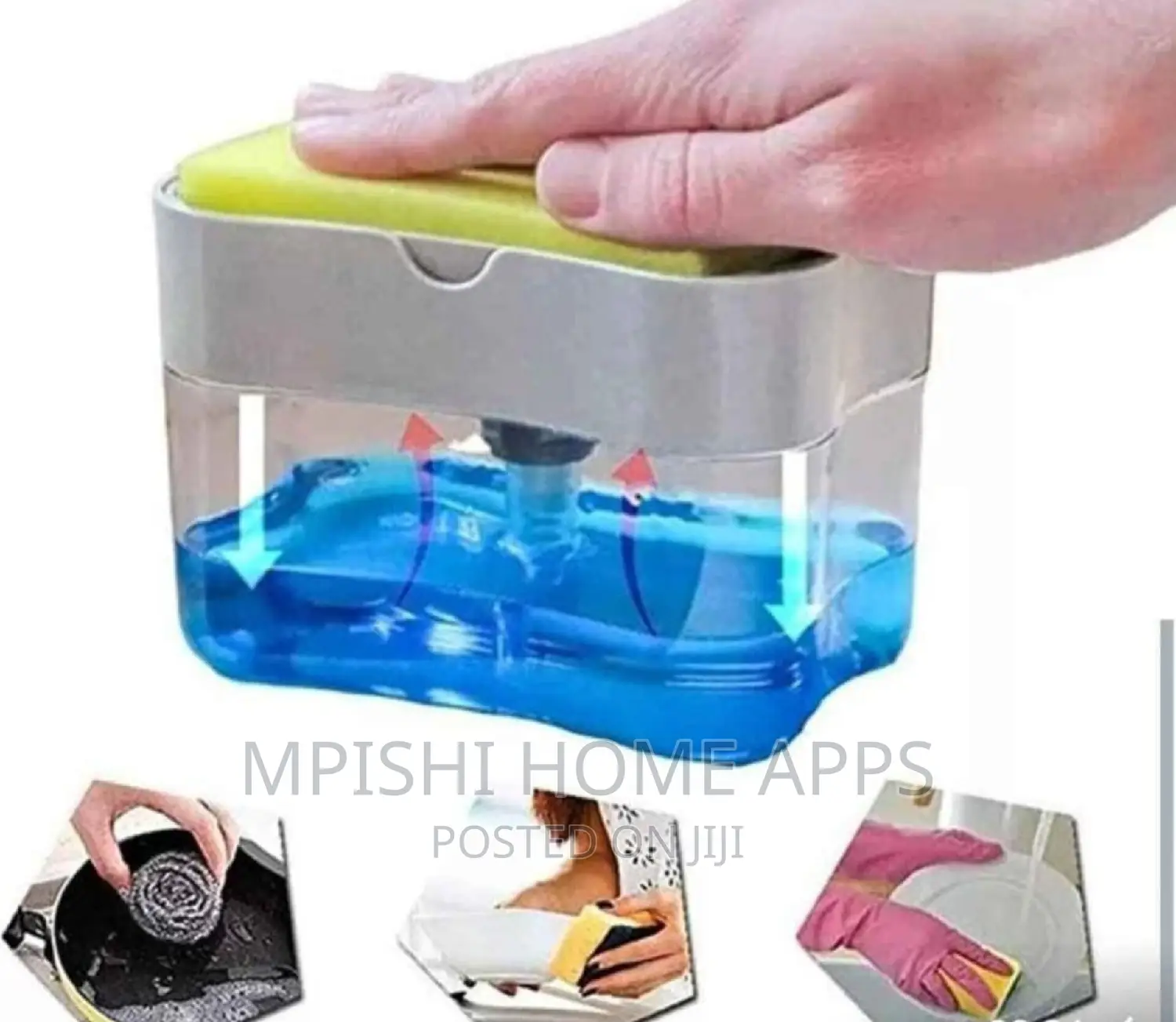 Soap Pump Sponge Caddy