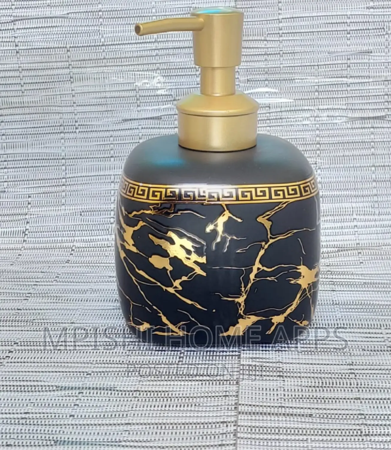 Cube Shape Ceramic Lotion / Soap Dispenser