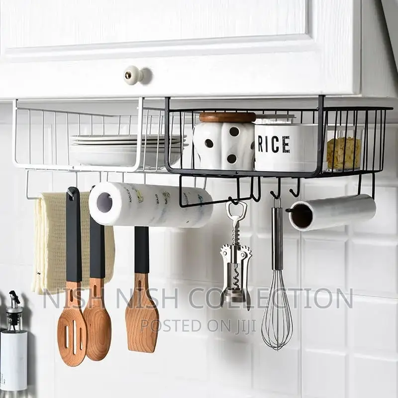 *3 in 1 Metallic Under the Shelves Organizers