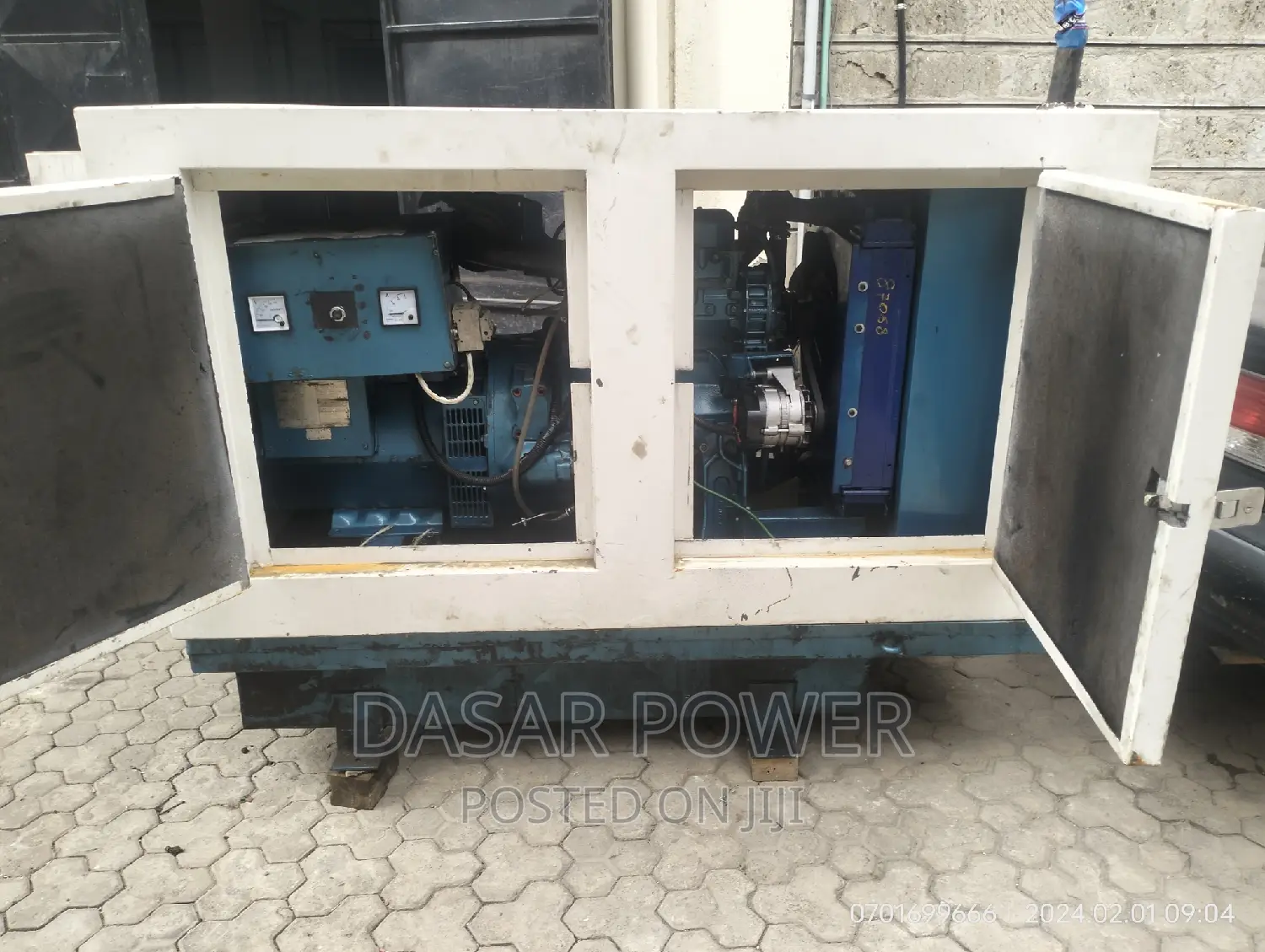 27kva Perkins Generator, Ex Uk