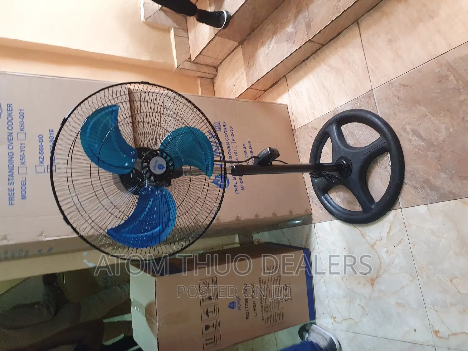 Nunix 18 Inches 3 Blades Wall Fan 