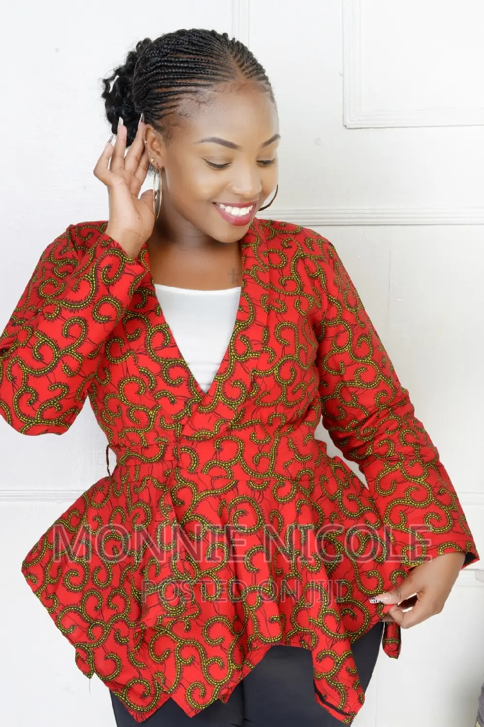 Ankara Wrap Tops/ Breastfeeding Friendly Tops