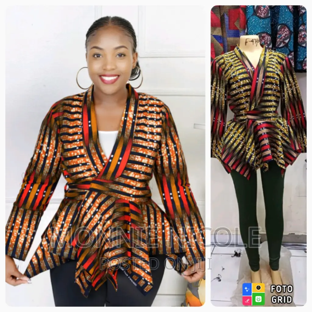 Ankara Wrap Tops/Breastfeeding Friendly Tops