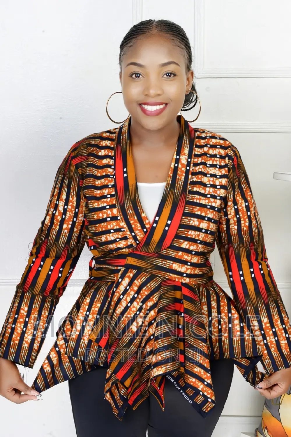 Ankara Wrap Tops/Breastfeeding Friendly Tops