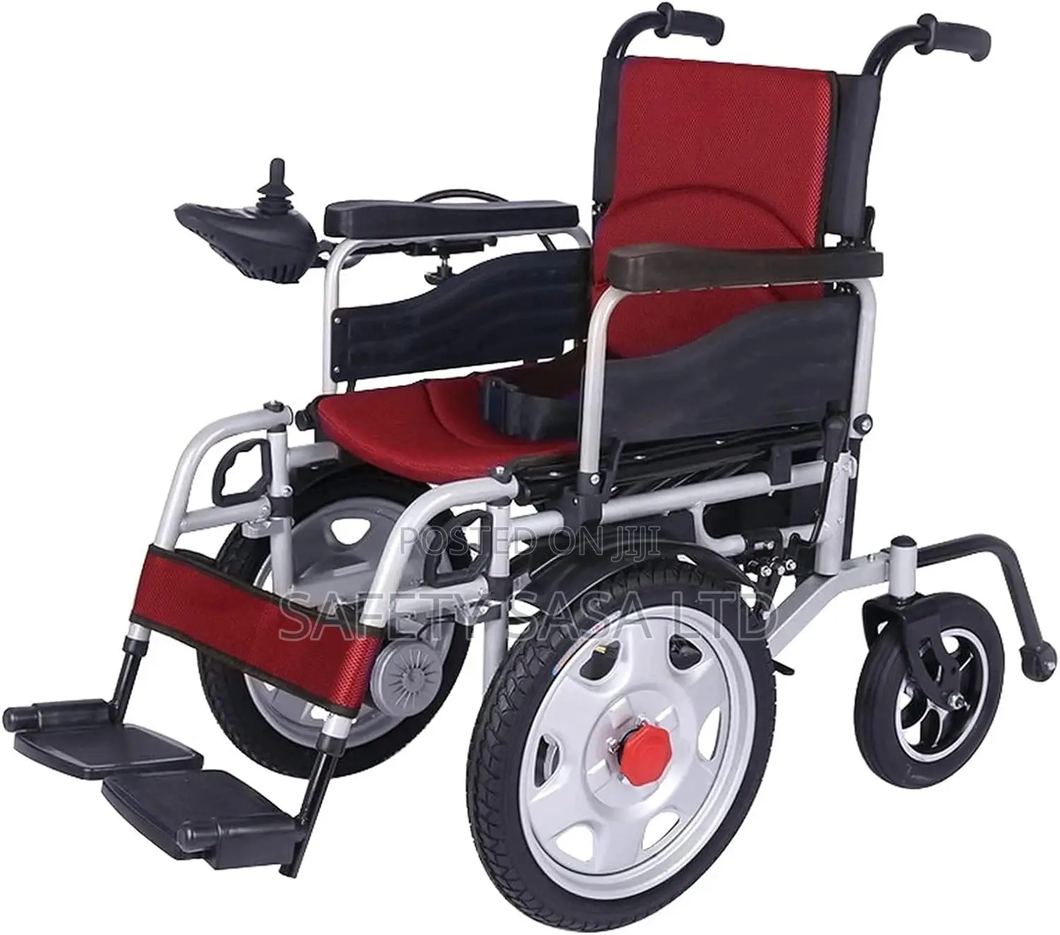 Big Front Wheel Lightweight Foldable Electric Wheelchair