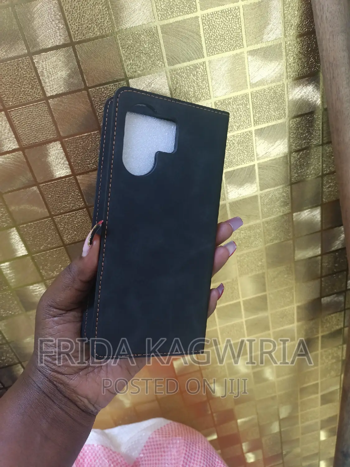 Redmi 14c Leather Flip Cover With Magnetic Closure