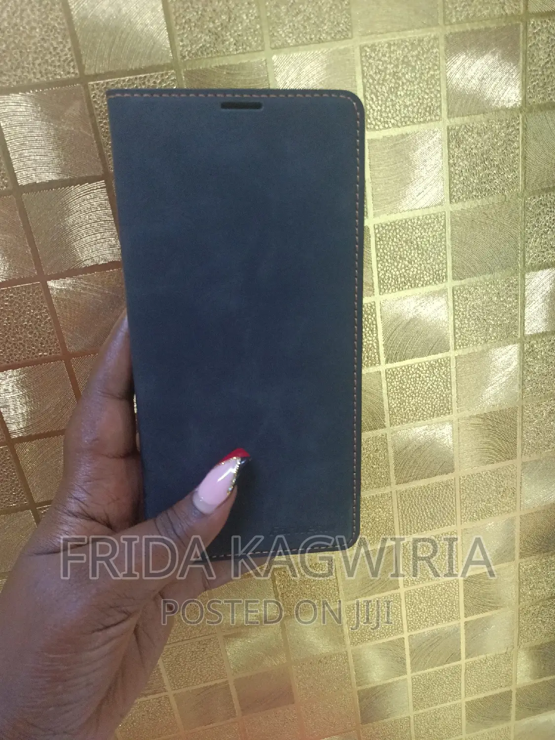 Redmi 14c Leather Flip Cover With Magnetic Closure