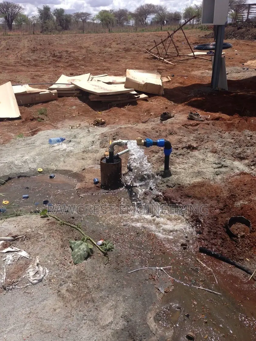 Water Drilling Services at Kasikeu