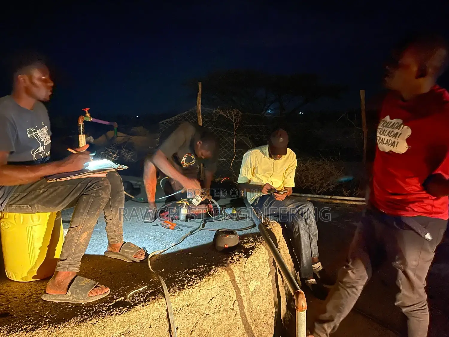 Borehole Drilling Services at Kako