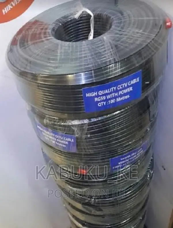 100m Coaxial Cable With Power