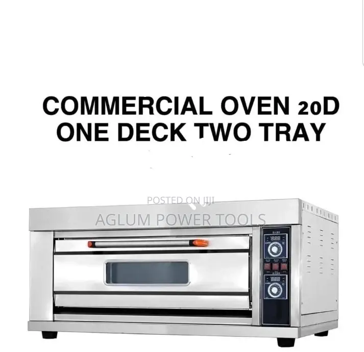 Commercial Oven One Deck Two Trays