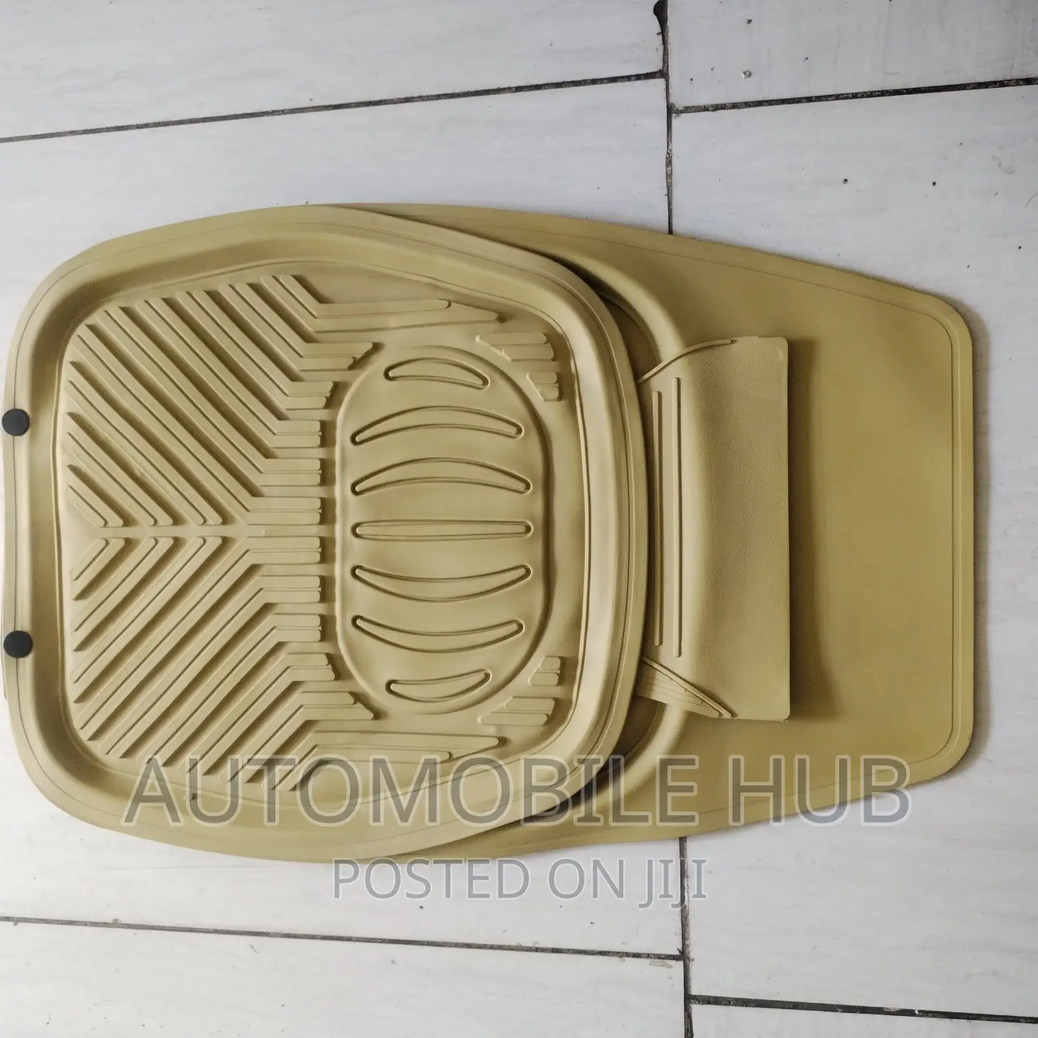 Banana Beige 5pcs Floor Mats