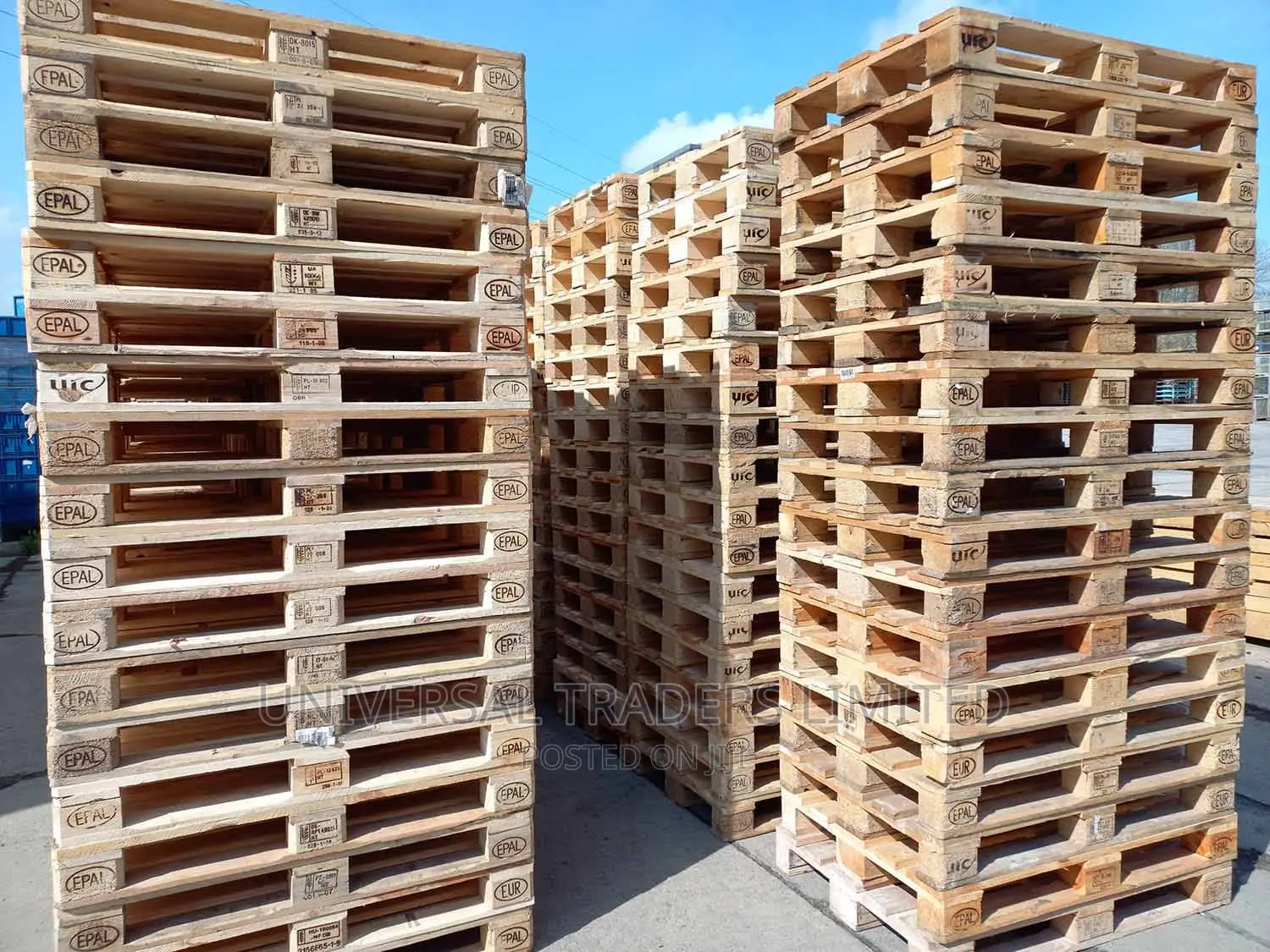 Euros Pallets- Imported Epal Wooden Pallets