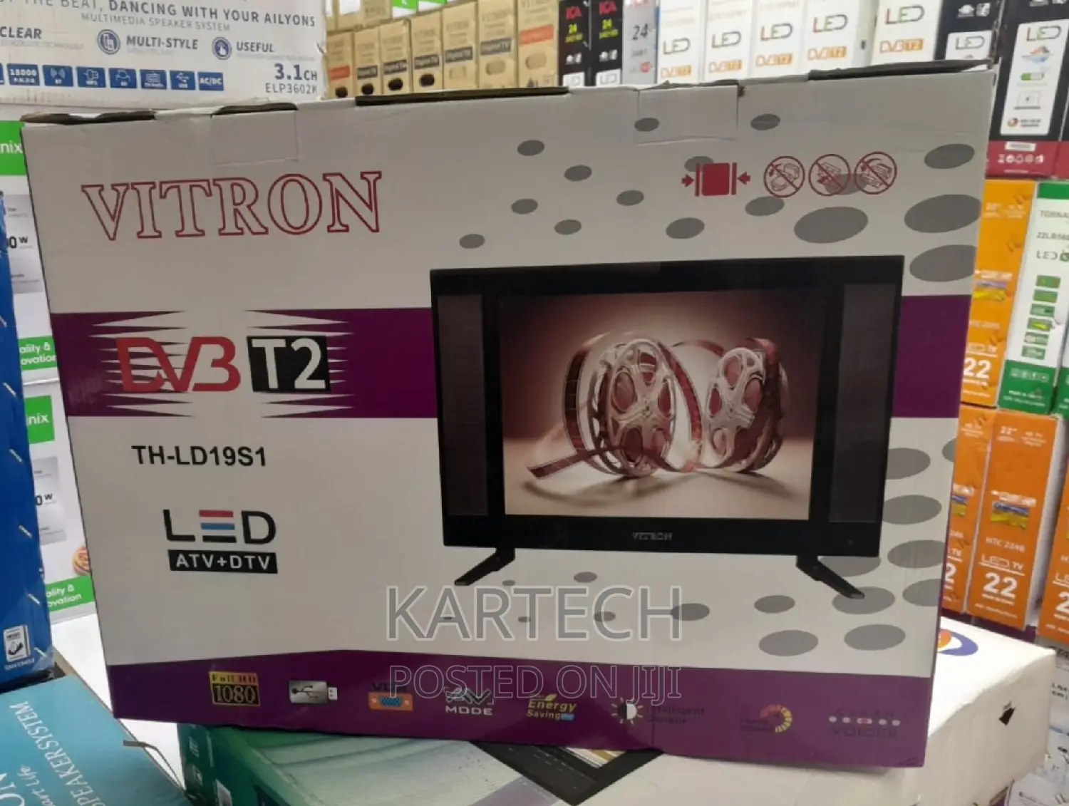Vitron 19” Hd Digital Led Tv