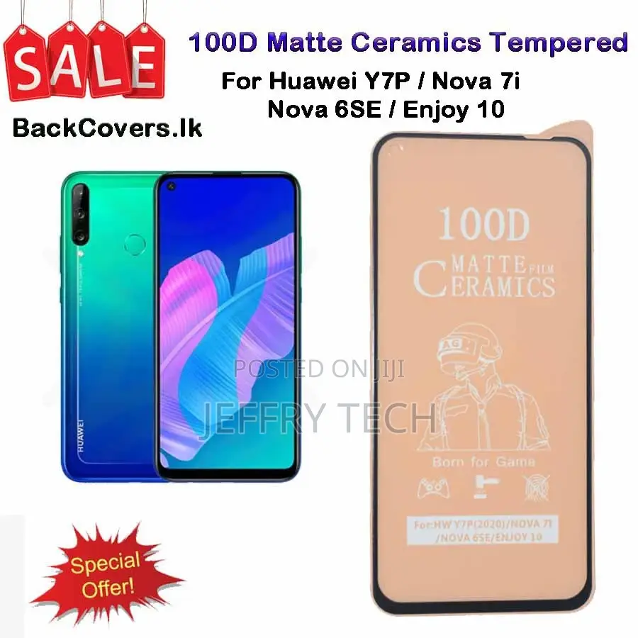 Huawei Y7P / Nova 7i / Nova 6SE / Enjoy 10 Matte Ceramics Te
