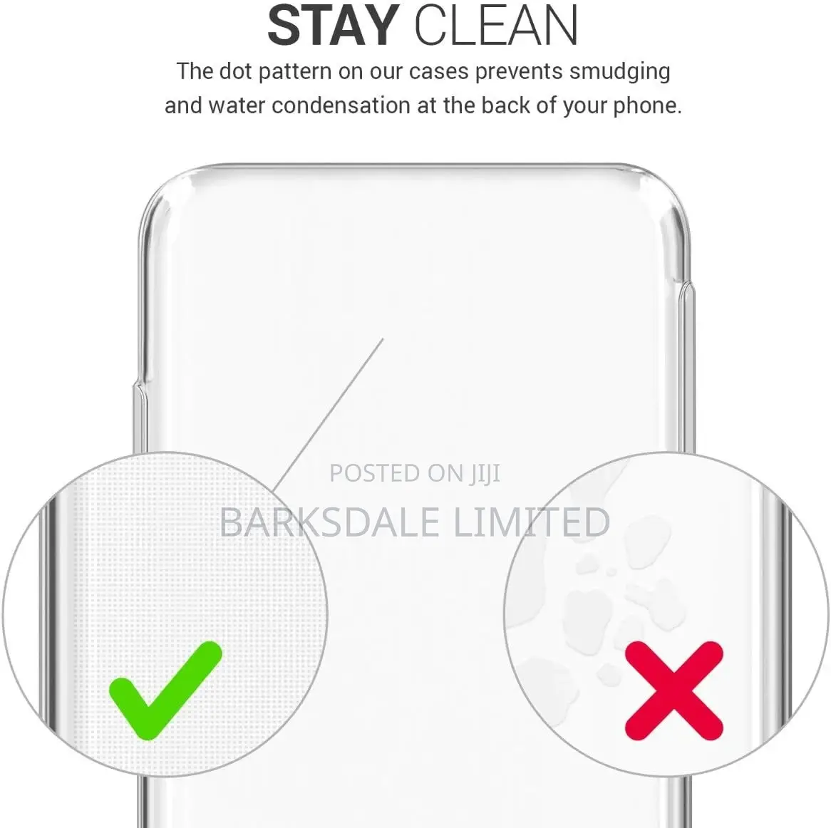Blackberry Keytwo Key2 Clear Case Phone Cover Transparent