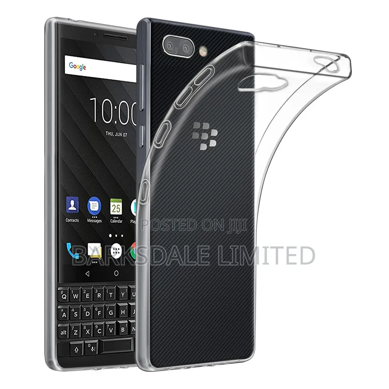 Blackberry Keytwo Key2 Clear Case Phone Cover Transparent