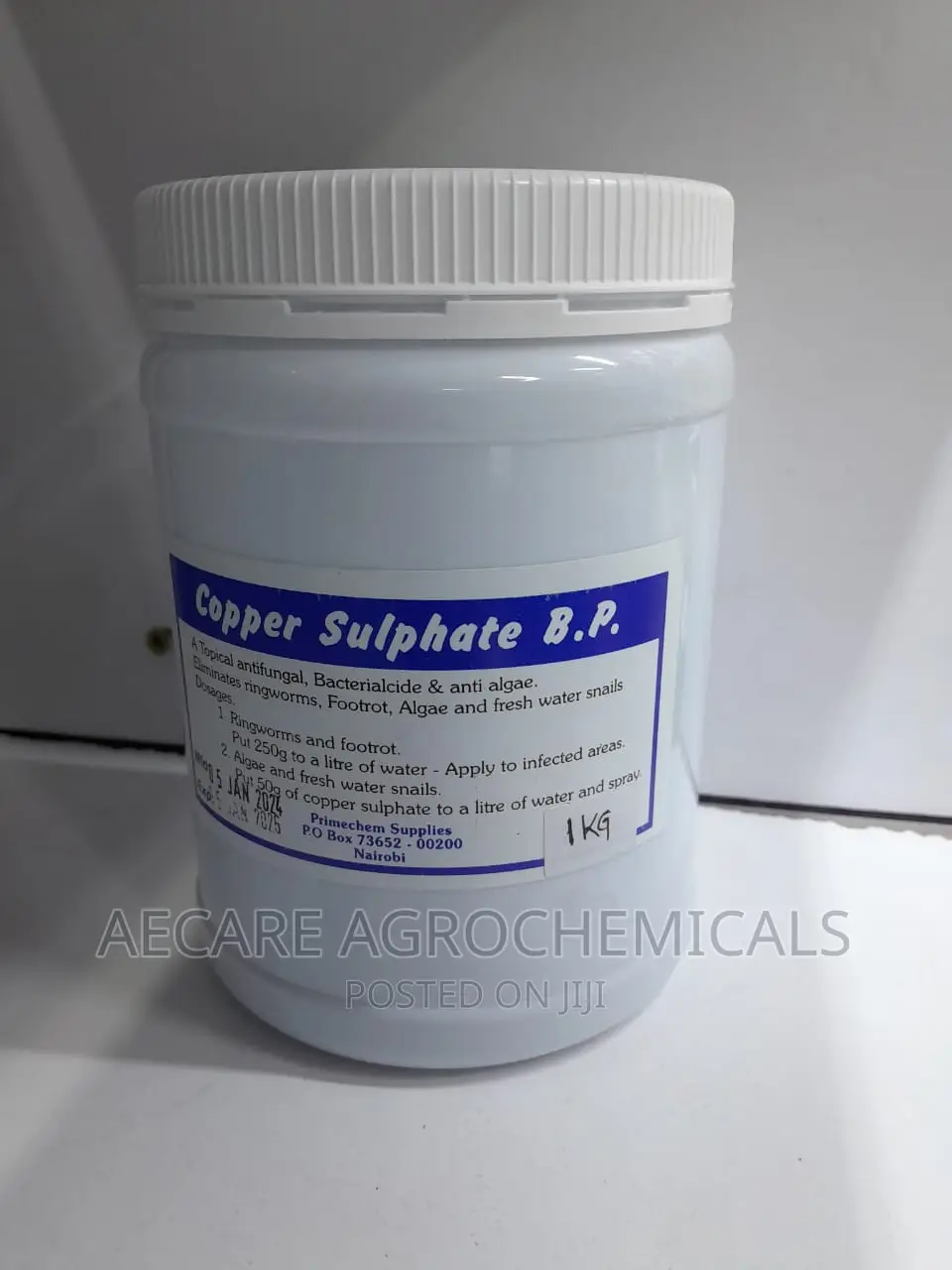 Snail Killer Copper Sulphate B.P 1kg