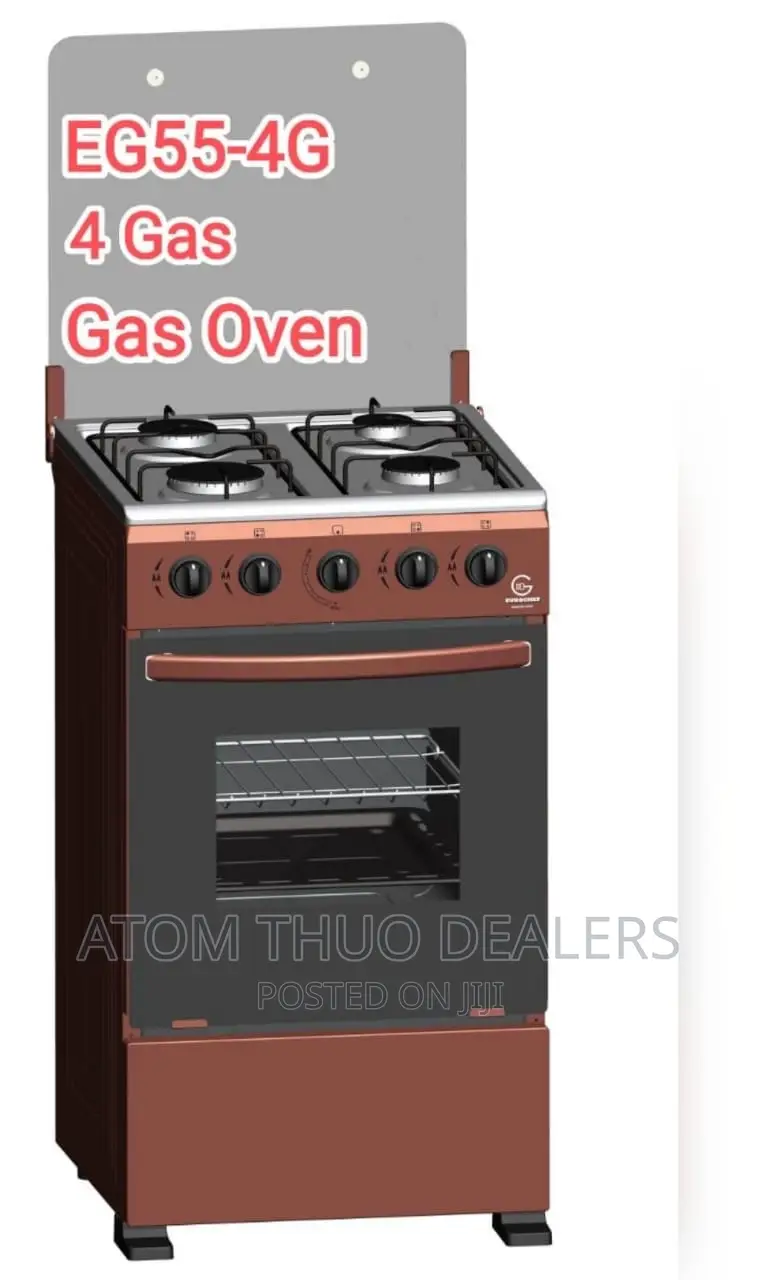 Brown Full Gas With Oven Gas 50*60 Cm Standing Cooker