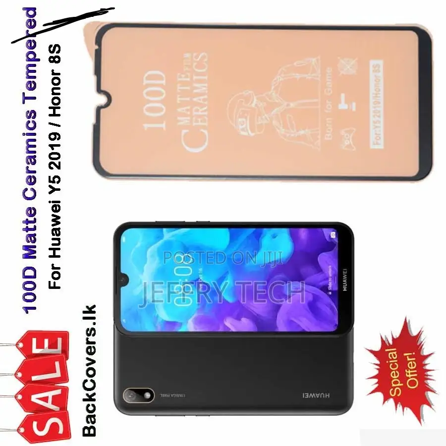 Huawei Y5 2019 / Y5 19 / Honor 8S Matte Ceramics Tempered Gl