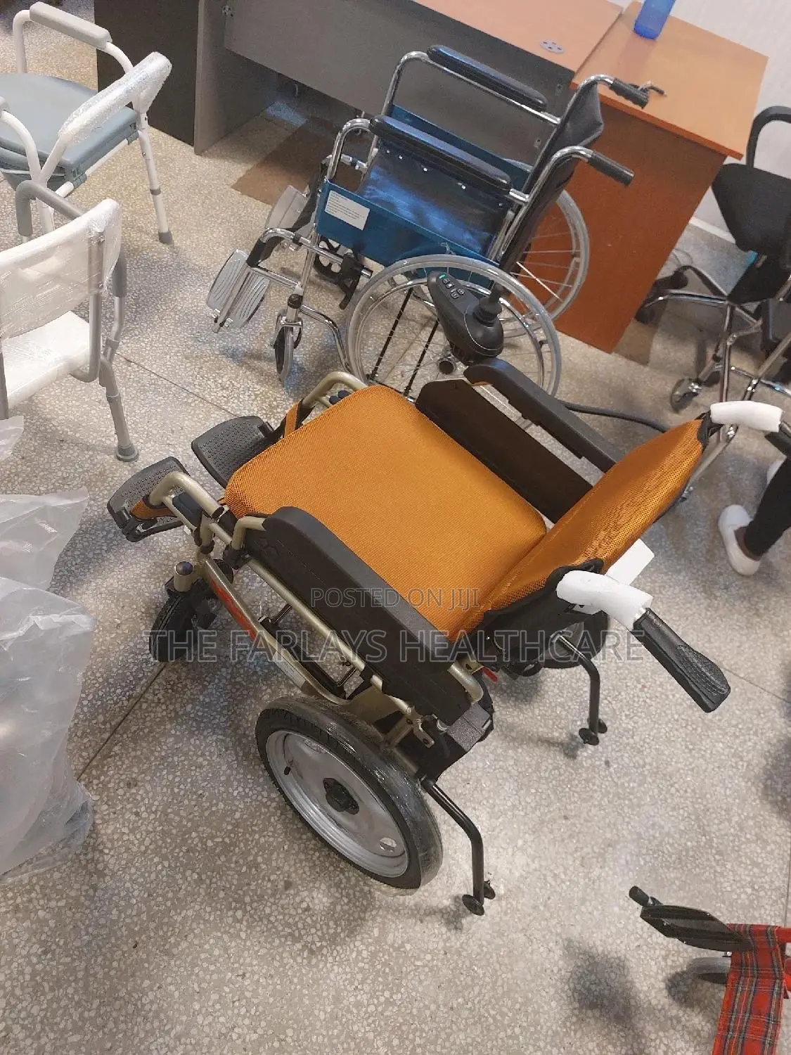Electric Wheelchair - Standard Foldable*^.