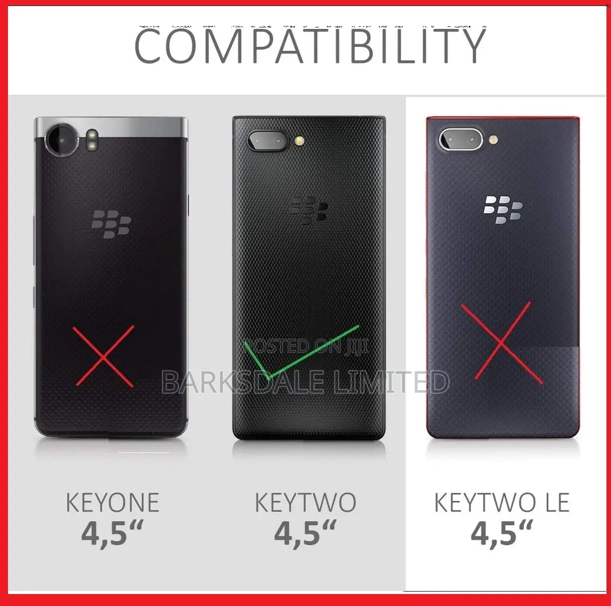 Multicolor Phone Case Blackberry Key2 Keytwo Case Cover