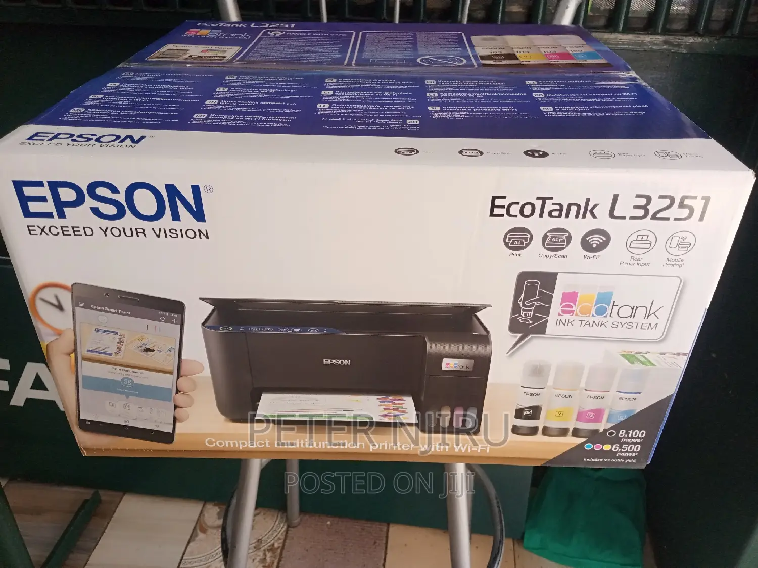 L3251 Ecotank EPSON Printer Wifi