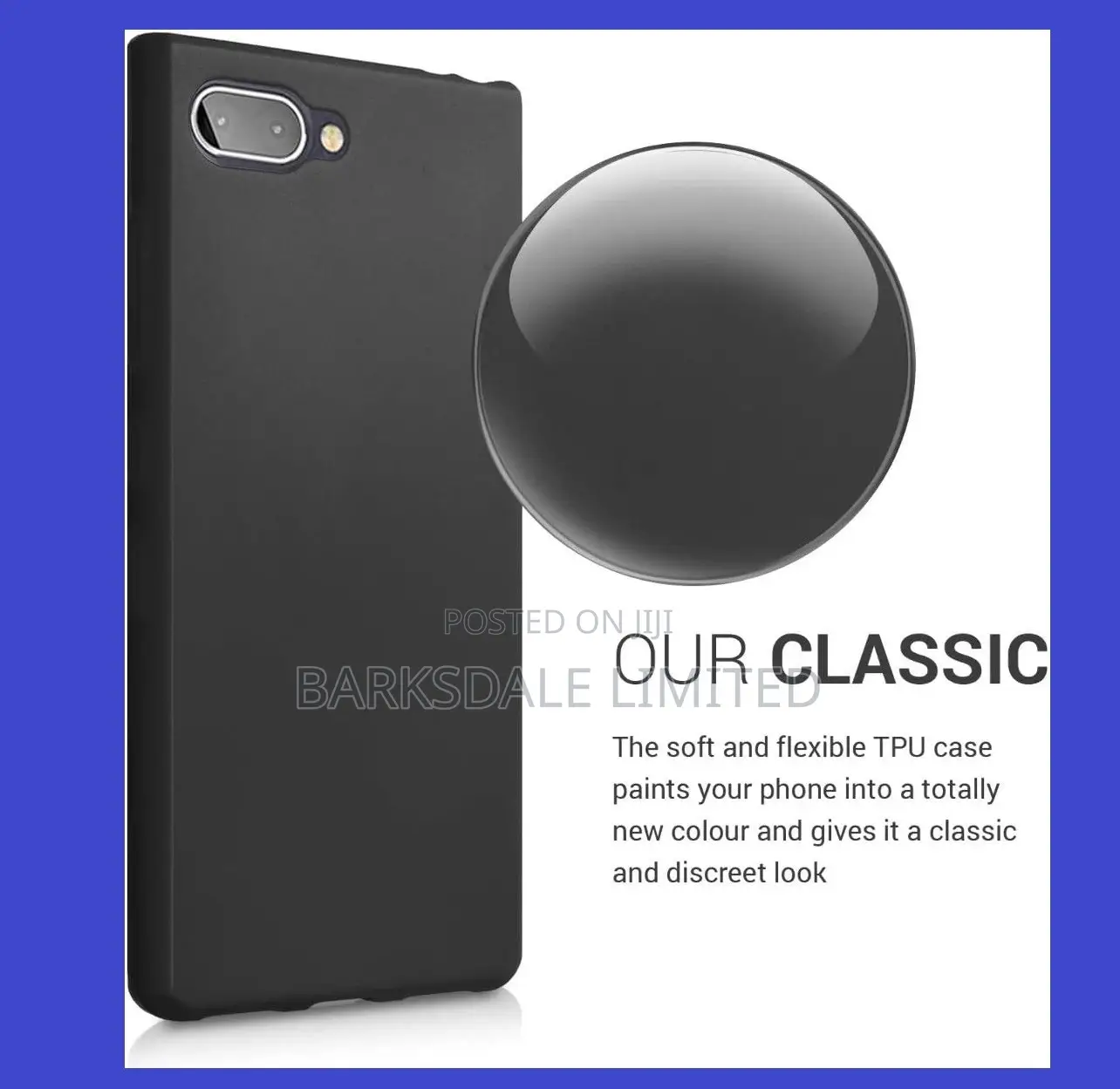 Black Case Blackberry Key2 Keytwo Case Phone Cover