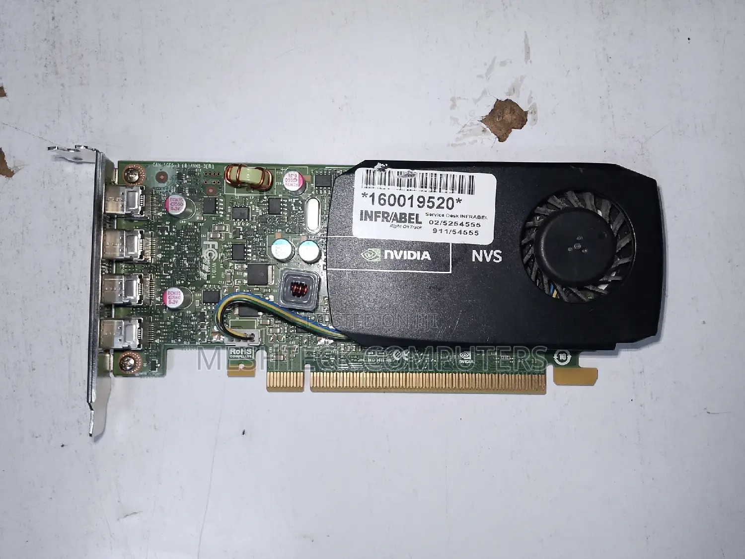 NVS 510 Nvidia Quadro 2gb With Thunderbolts
