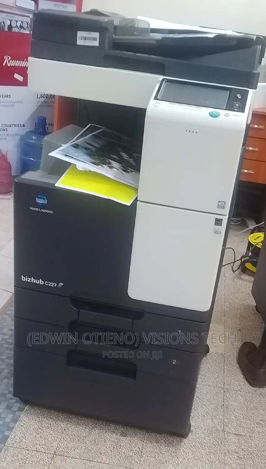 Ex UK Bizhub C227 Color Photocopier