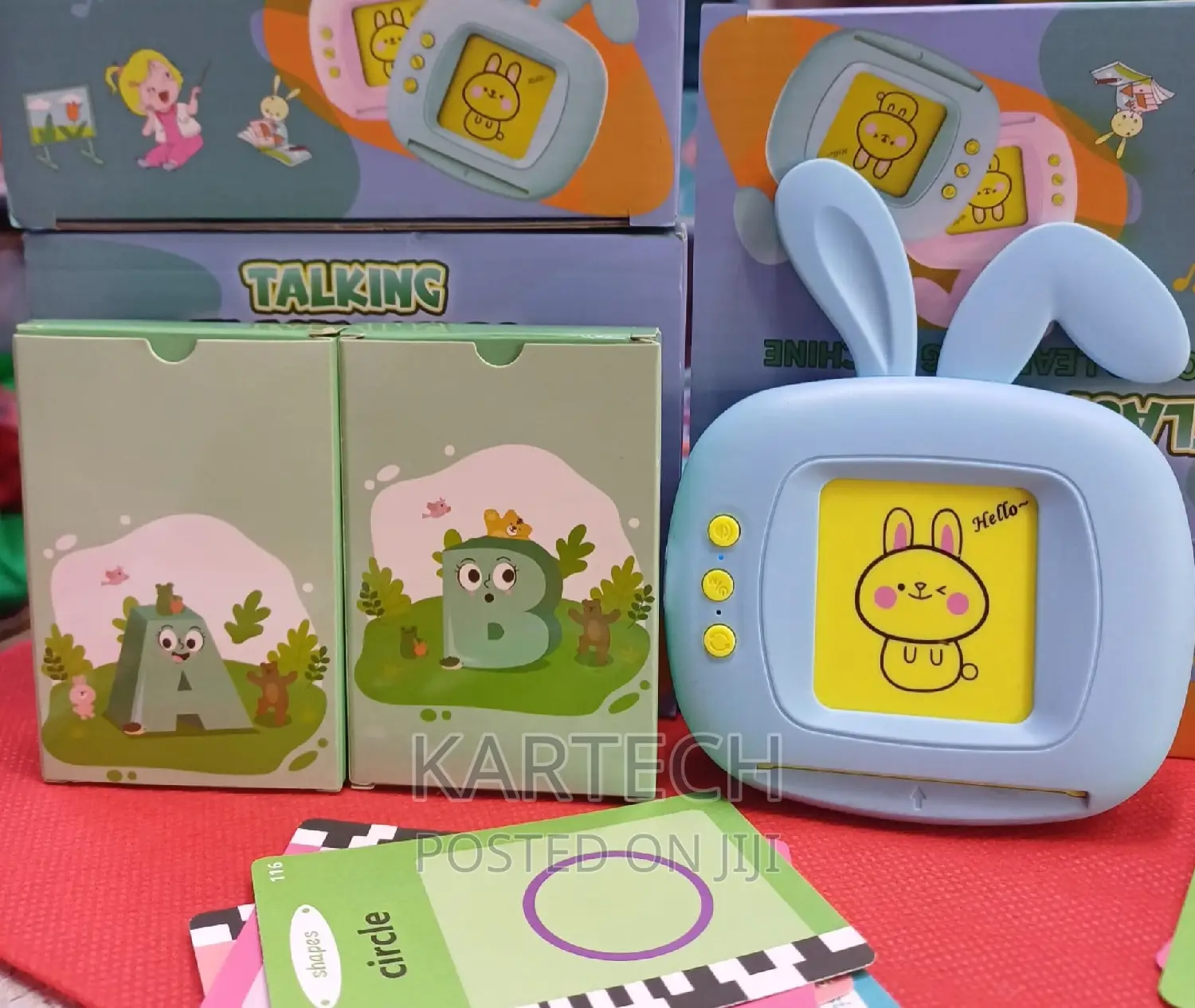 Talking Flashcard With 2 Cards for Kids
