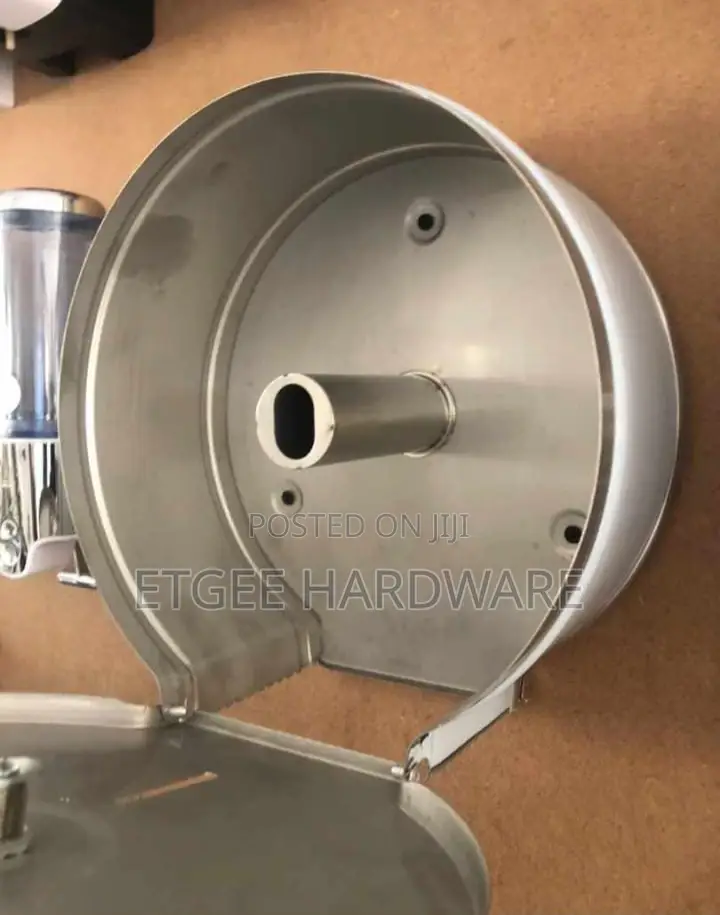 Jumbo Tissue Holder Stainless Steel N